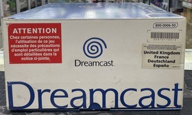 Sega Dreamcast Console With Soul Calibur Game Complete Set,Tested And working