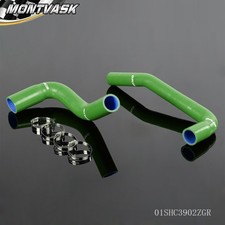 New Silicone Radiator Hose Pipe Fit For Jeep Wrangler YJ/TJ 2.4/4.2L 87-06 Green