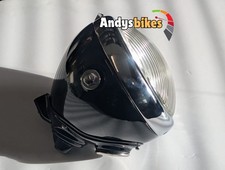 Lampe Frontale Réplique Lucas MU42 6-1/2" Avec Interrupteur Et Panneau D'Ammètre