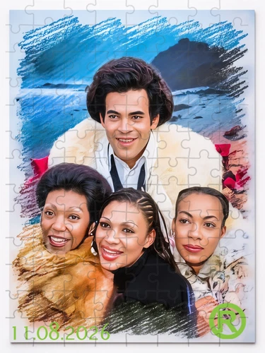 Boney M--9B49--111-- Postcard
