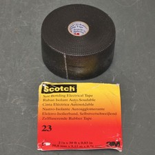 3M Insulating Electrical Tape 23-2X30FT, 2" x 10 yd x 30 mil, 69 kV, Self-Fusing