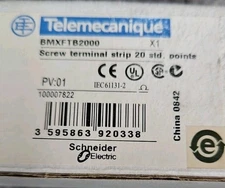 Lot of 3) TELEMECANIQUE BMXFTB2000 PV01 Terminal Strip