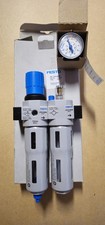 Festo Wartungseinheit FRC-1/4-D-MINI Mat.-Nr. 159605 mit Manometer