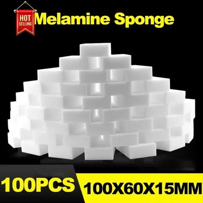 100 Stück Magic Schwamm Radierer Melamin Schaum Flecken Schmutz Entferner Reinigungsschwämme