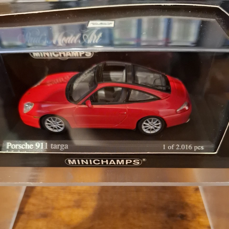 MINICHAMPS 400 061060 PORSCHE 911 TARGA 2001 - 1 of 2,016pcs - 1.43 - Image 3 of 4