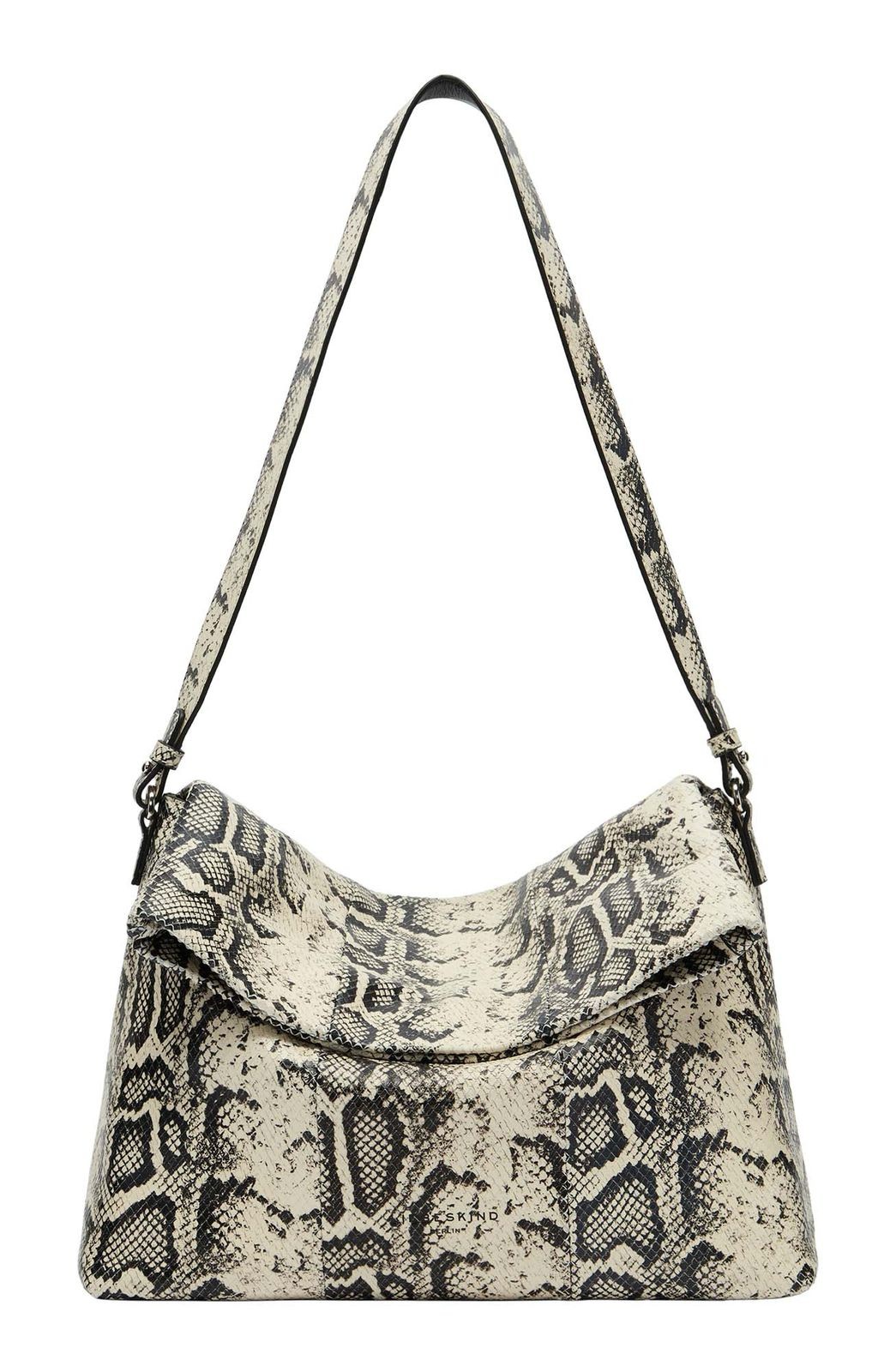 LIEBESKIND BERLIN shoulder bag Fiona Snake Hobo M Milk