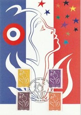 Carte 1er jour La Marianne des Français 2005 1