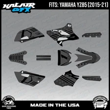 Graphics Kit for Yamaha YZ85 (2015-2021) YZ 85 USA Series - Smoke