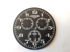 ZIFFERBLATT  LONGINES OLYMPIC CHRONOGRAPH L2.649.4 für ETA 251.262 quartz