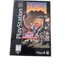 Doom Long Box (PlayStation PS1) CIB Complete With Manual And Registration Card