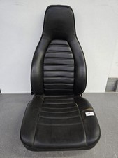 Nice Used Original Recaro Porsche 911 912e Black Vinyl Passenger Bucket Seat 18