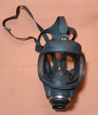 Original Gasmaske / Atemschutzmaske Auer 3S - Bundeswehr - im Metallbehälter