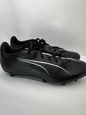 Puma Ultra 5 Match FG AG Soccer Cleats Mens Size 12.5 Black/White 107689-02