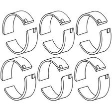(6) Connecting Rod Bearing (.020