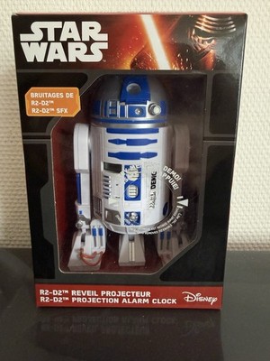 Star Wars R2-D2 Projektionswecker Vintage Neu Ungeöffnet Laser Zeitanzeige