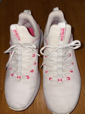 Under Armour  Train   HOVR  Rise Running Shoes Womens 8 White