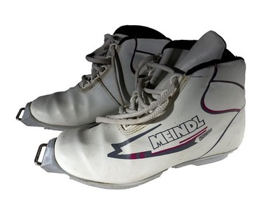 Meindl Nordic Cross Country Vintage Ski Boots Size EU38 US6 SNS Old Binding 1235