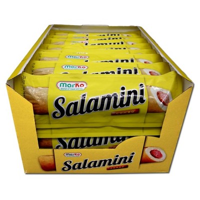 (17,21 /1kg) Marko Salamini Combo, Wurst in Teighülle, 40 Stück je 45g