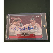 Topps 2025 Stadium Club UFC Maycee Barber Chrome Autograph /50 #CAS-MBR