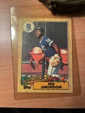 Bo Jackson Rookie Card Topps 1987 #170  Kansas City Royals