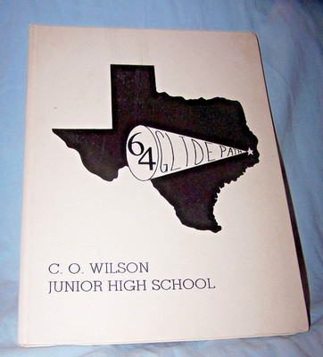 1964 Glide Path Yearbook-C.O. Wilson Junior High School-Nederland, TX
