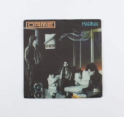 Le Orme - Marinai / La notte - DDD - 1982 - 45 giri - pop prog