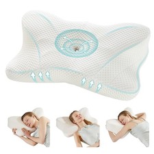 Cervical Neck Pillow, Memory Foam Pillow for Neck Pain Relief, Ergonomic Bed ...
