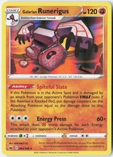 runerigus pokemon card value Galarian Runerigus SV066/122