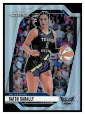 Satou Sabally 2024 Panini Prizm WNBA Silver Prizms #43 Dallas Wings
