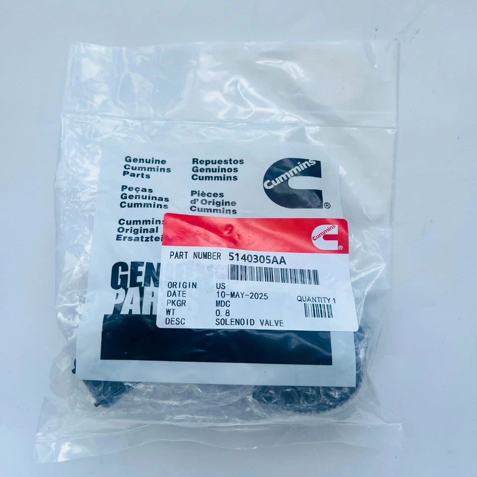 Solenoide de control Cummins Turbo Wastegate 04-09 Dodge Ram 2500 3500 5,9 5140305AA Foto 2 de 4