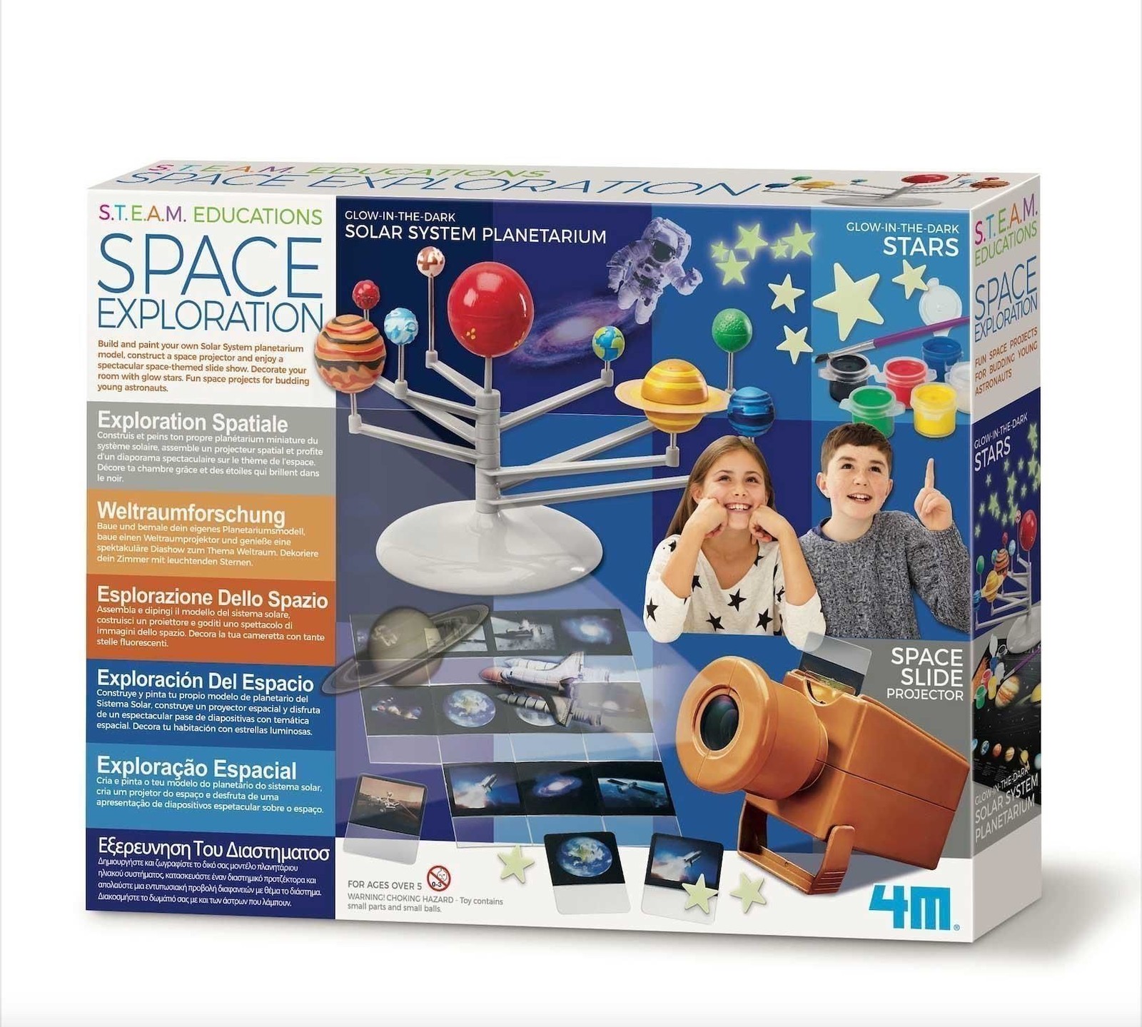 Merchandising 4M: Kit Deluxe Steam - Esplorazione Dello Spazio