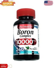 Lab  Boron 10 Mg  240 Servings  Boron Supplement for Men  Boron  USA Stock