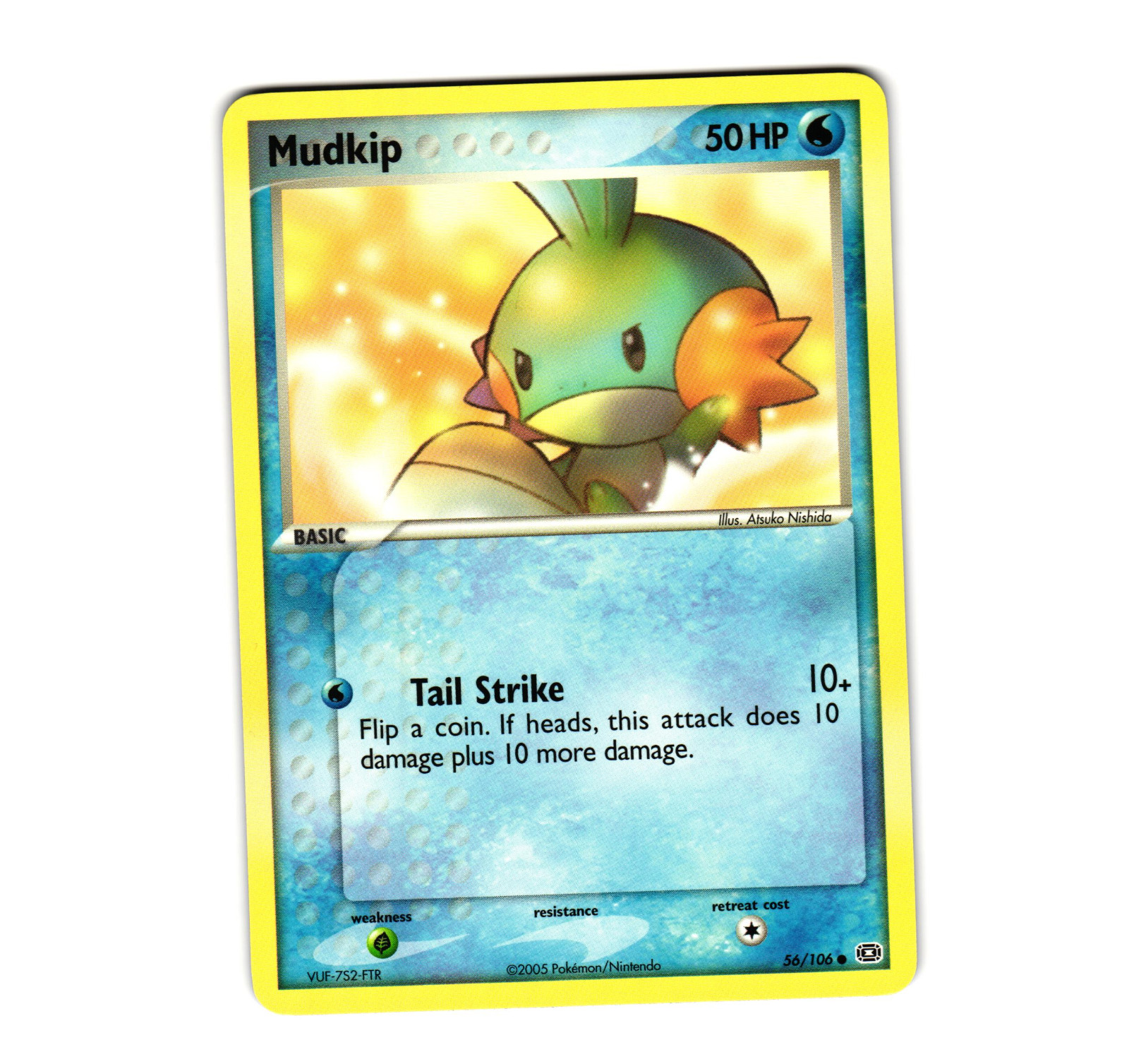 Pokemon Mudkip 56/106 Emerald Regular