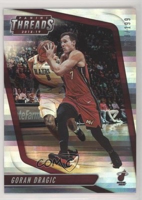 2018-19 Panini Threads Premium 18/199 Goran Dragic #31 1q2