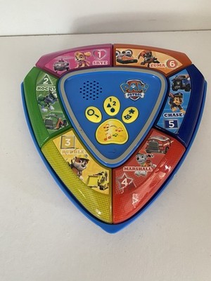 Paw Patrol beleuchtetes musikalisches Lernschild Panel Vorschule Spielzeug