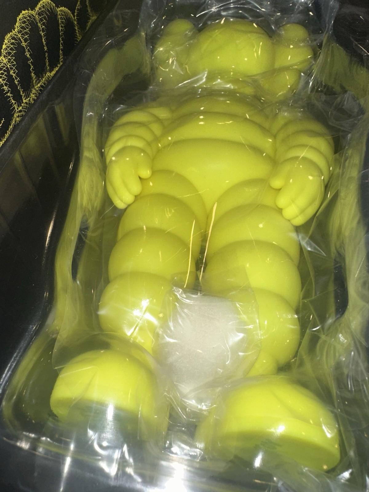 KAWS What Party Open Edition Yellow Action Figure