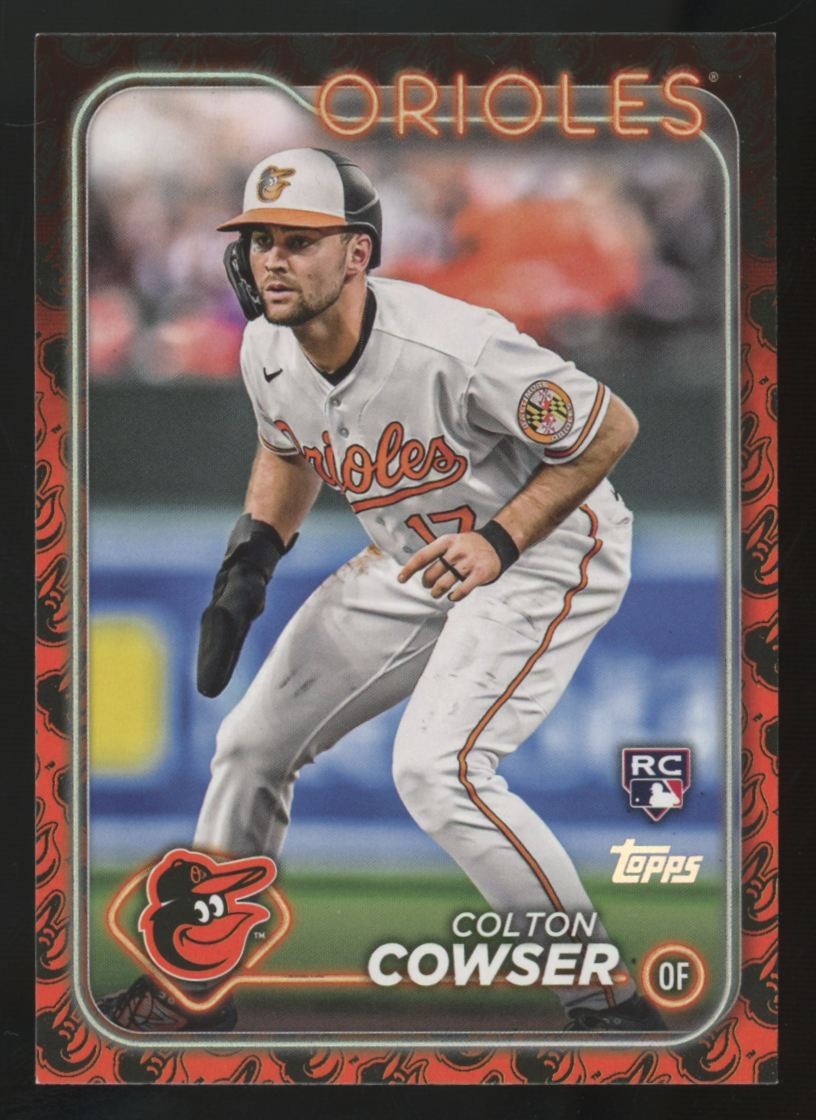 2024 Topps Series One Colton Cowser RC Team Color Border #257