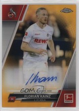 Florian Kainz Chrome Bundesliga 2021/22 Gold Refractor /50 Auto