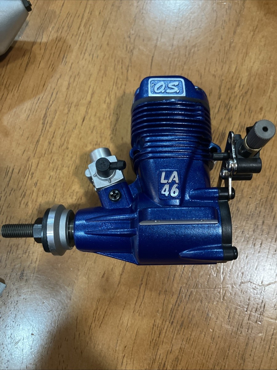 ラジコン飛行機 エンジン OS MAX 46 LA ブルー NOS O.S. OS Max 13390 46 La RC Airplane Engine Never for sale