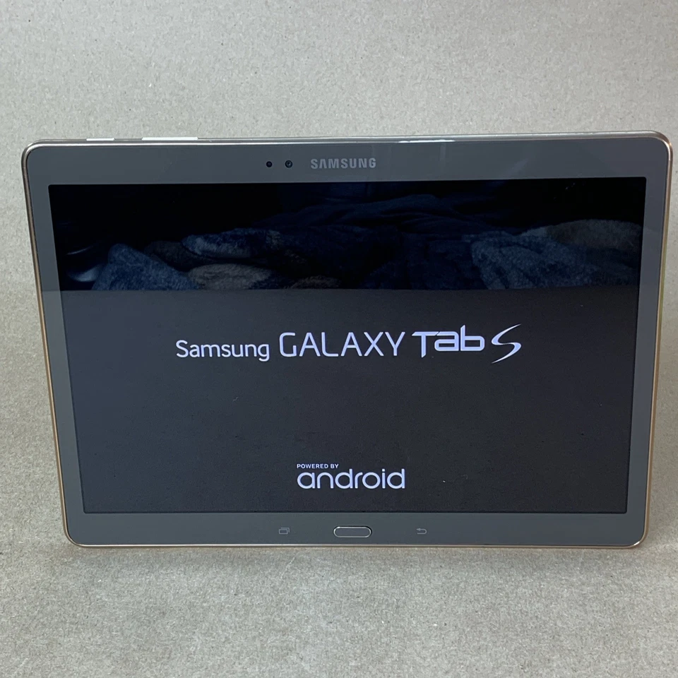 Tablet Samsung Galaxy Tab S SM-T800 10.5" 16GB WiFi Titanio Bronce Probada Funciona Foto 3 de 4
