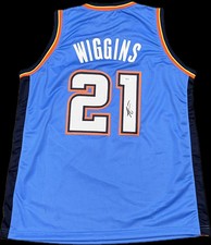 Aaron Wiggins Signed Oklahoma City Thunder Jersey PSA