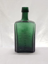 Fantastic Early G.W. Merchant Lockport N.Y. Laboratory / Chemist Bottle