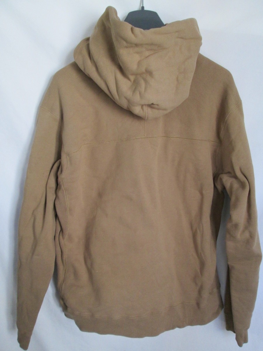 KITH x NONNATIVE Men's Brown Cotton Pullover Hoodie Jacket Size XL