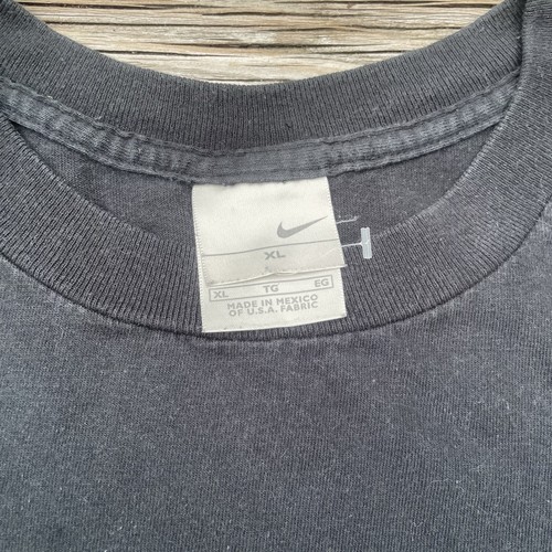 Vintage Nike Air Force 1 Early 2000s Black T Shirt Size XL - Picture 5 of 6