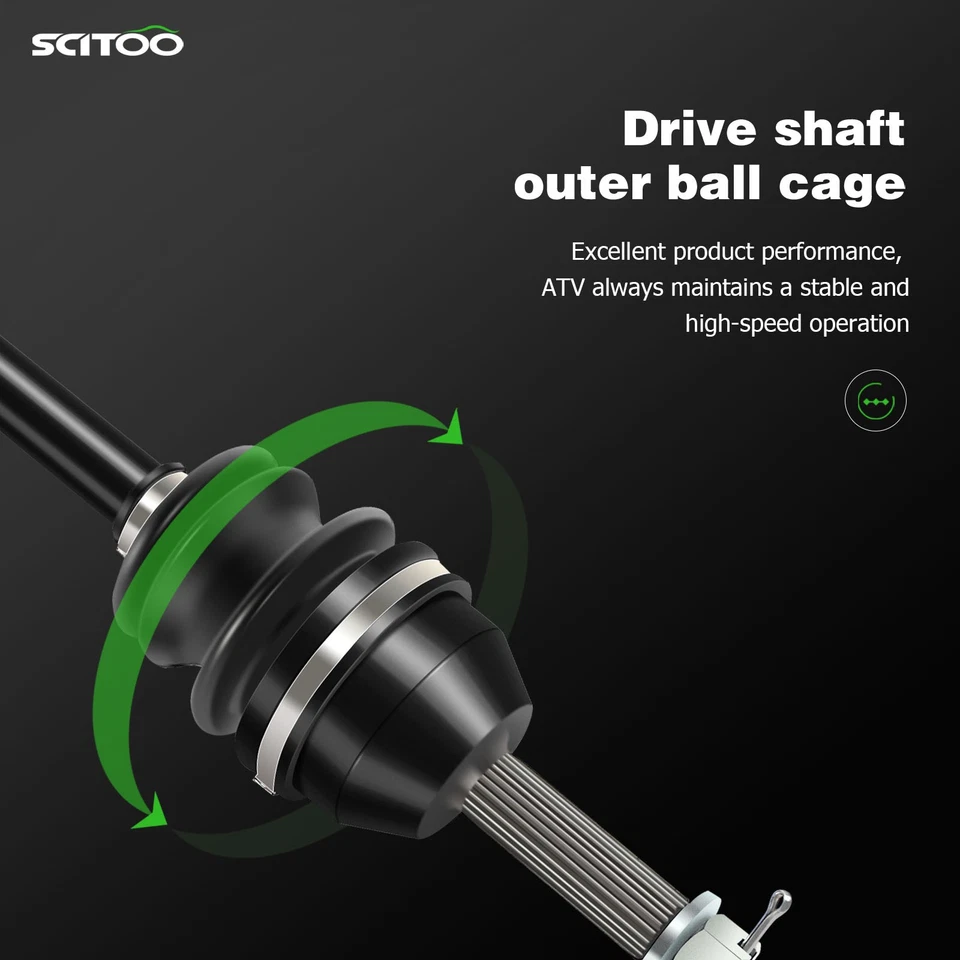 For Textron Off Road Wildcat Trail 700 2018 Front Half Shaft CV Axles - Image 2 of 4