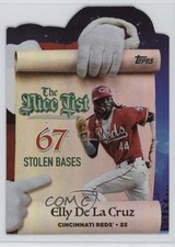 2025 Topps Holiday Making the Nice List Elly De La Cruz #MNL-7 1mq2