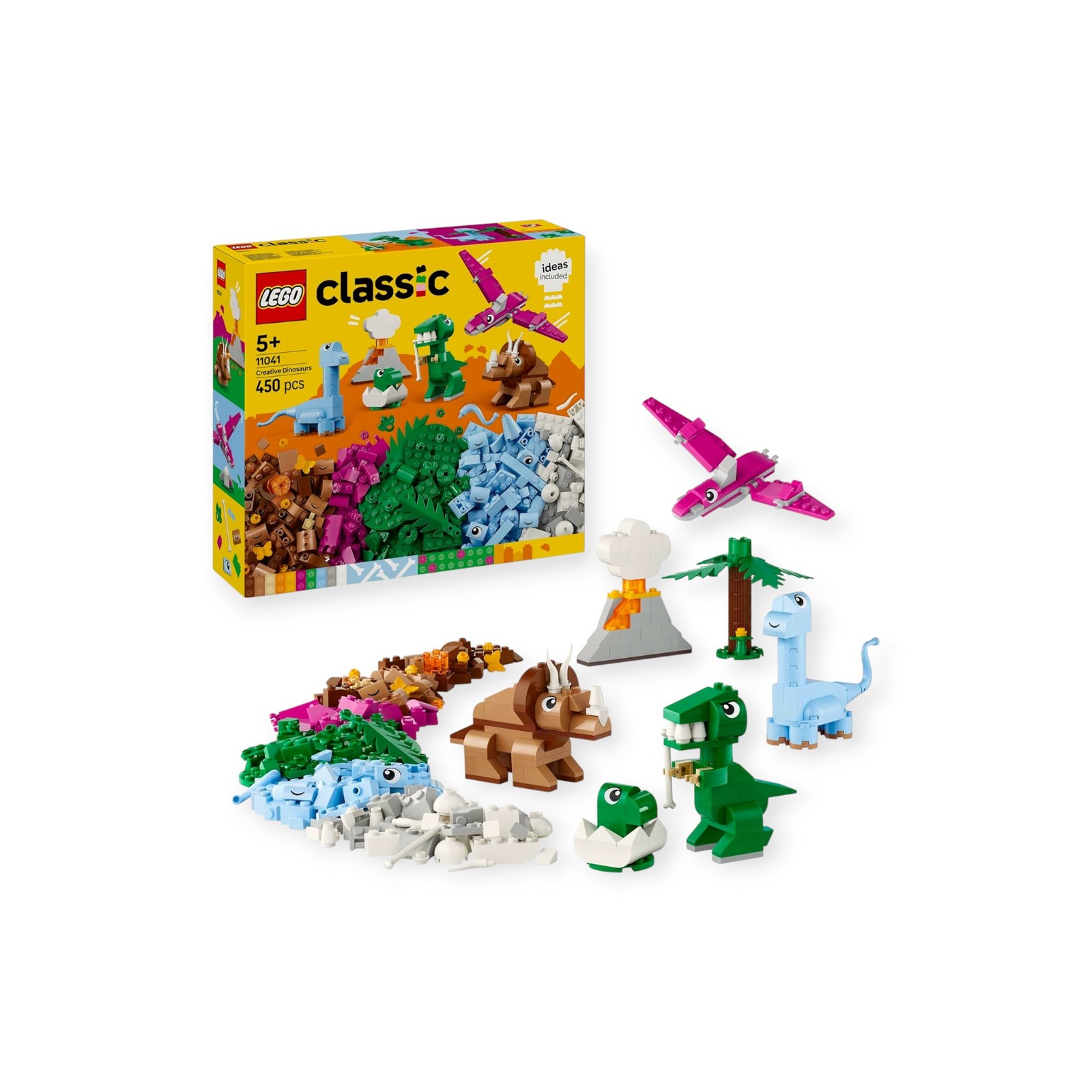 Merchandising Lego: 11041 - Lego Classic - Dinosauri Creativi - Immagine 3