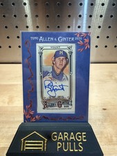 Robin Yount - #MA-RY - 2025 Allen & Ginter Framed Mini Auto Blue /99 Brewers