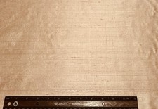 Coral Bisque Dupioni Silk, 100 Silk Fabric, 54" Wide, By the Yard S-136A
