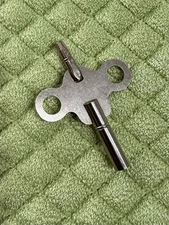 New Ansonia Mantel Clock Key Chrome